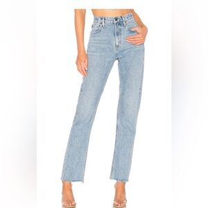 Agolde Cherie High Rise Straight jean